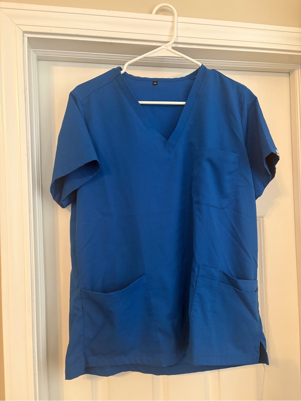 Blue Scrub Top Women’s Medium Healthcare Medical Costume